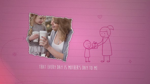 Videohive Mother's Day Greeting Openers template preview