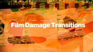 Videohive Film Damage Transitions Elements template preview