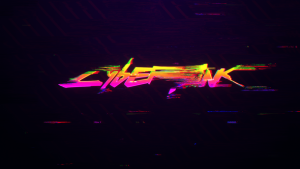 Videohive Cyberpunk Glitch Logo Logo Stings template preview