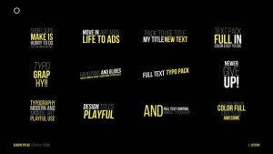 Videohive Elastic Titles | After Eeffects Titles template preview