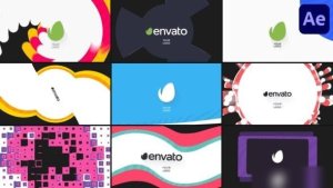 Videohive Stylish Logo Transitions for After Effects Logo Stings template preview