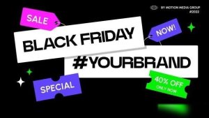 Videohive Black Friday Promotion Openers template preview