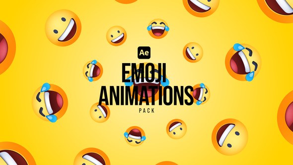 Videohive Emoji Animations Pack Elements template preview