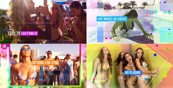Videohive Crazy Party Openers template preview
