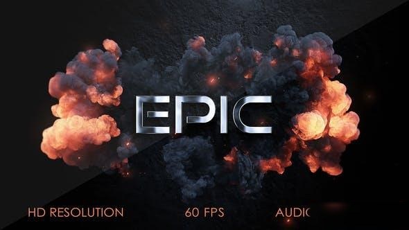 Videohive Stomp Explosion Intro Openers template preview