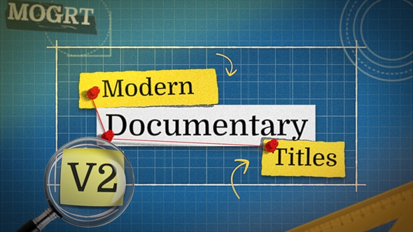 Videohive Modern Documentary Titles V2 Titles template preview