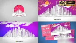 Videohive New York Opener Openers template preview