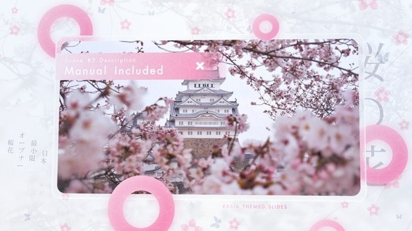 Videohive Sakura Photo Slideshow Video Displays template preview