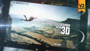 Videohive Photo Slide Show 3D New Glitch Edition Openers template preview