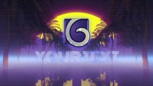 Videohive Logo 80s Logo Stings template preview