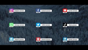 Videohive Social Media Lower Thirds For After Effects 36709708 Titles template preview
