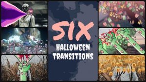 Videohive Halloween Transitions v2 Elements template preview