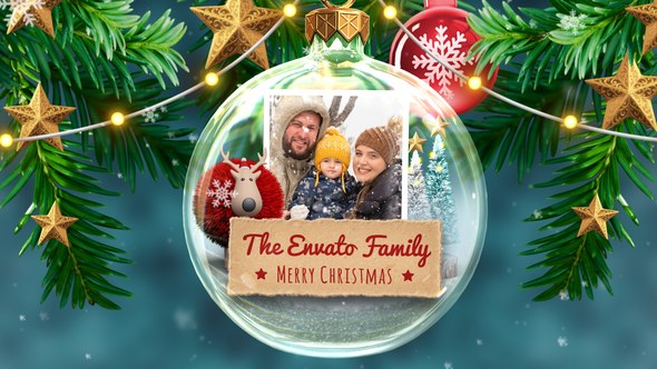 Videohive Merry Christmas Slideshow 60707015 Logo Stings template preview