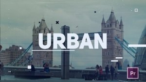Urban Opener Video Displays template preview