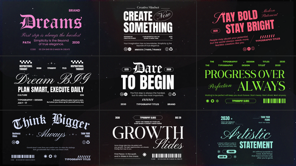Videohive Cinematic Titles vol.01 Titles template preview