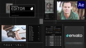 Videohive Editor for After Effects Logo Stings template preview