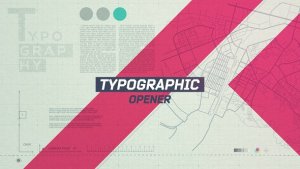 Videohive Typographic Opener Openers template preview