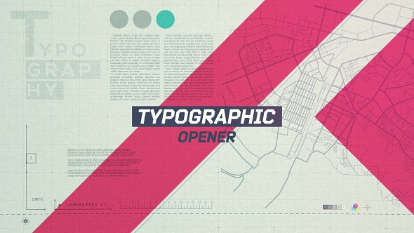 Videohive Typographic Opener Openers template preview