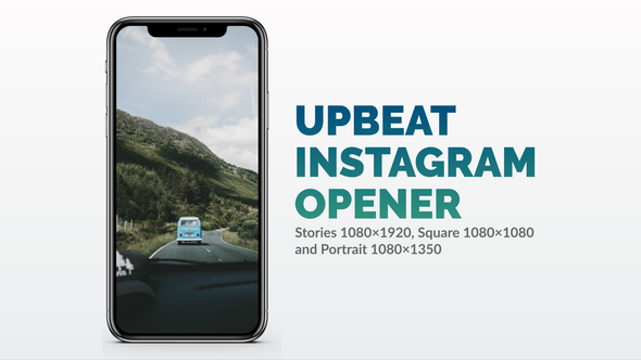 Videohive Upbeat Instagram Opener Openers template preview