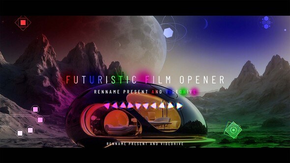 Videohive Futuristic Film Opener Openers template preview