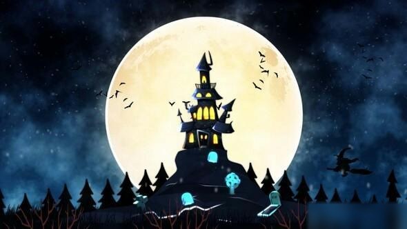 Videohive Happy Halloween Intro 48561331 Openers template preview