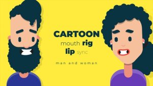 Videohive Cartoon mouth rig with lip sync Elements template preview