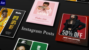 Videohive Instagram Posts 45576706 Product Promo template preview