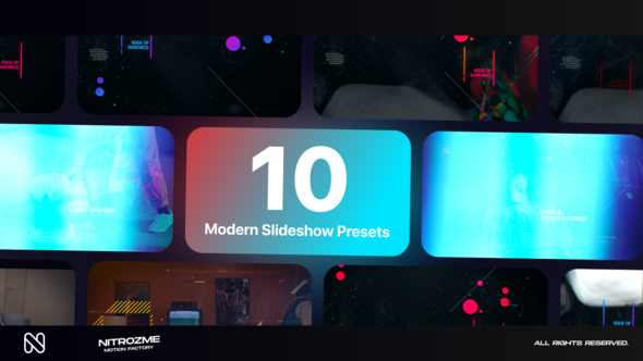Videohive Modern Typography Vol. 02 Titles template preview