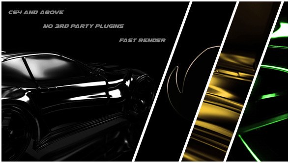 Videohive Dark Auto Reveal Logo Stings template preview