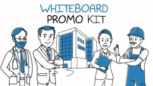Whiteboard Explainer Video Video Displays template preview