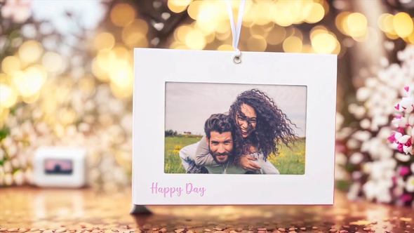 Videohive Love Story Album Video Displays template preview