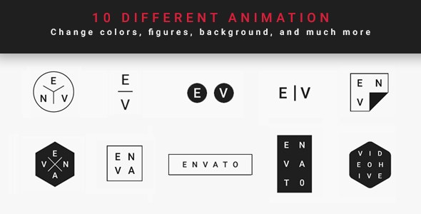 Videohive Minimal Modern Logo Reveal Logo Stings template preview