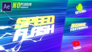 Videohive Flash Speed Intro Titles template preview