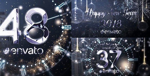 Videohive New Year Countdown 21127739 Openers template preview
