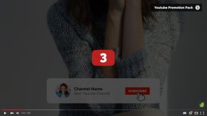 Youtube Promotion Pack 3 Video Displays template preview