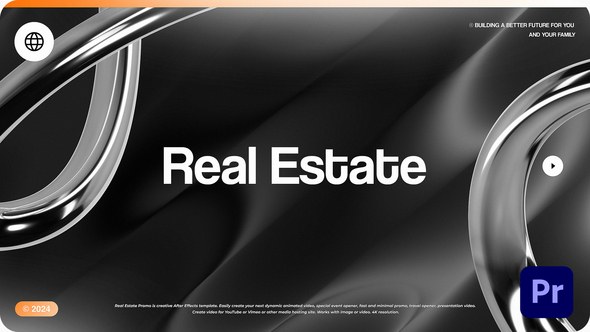 Real Estate Intro For Premiere Pro Premiere Pro template preview