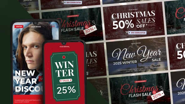 Videohive Winter Sale 60994952 Titles template preview