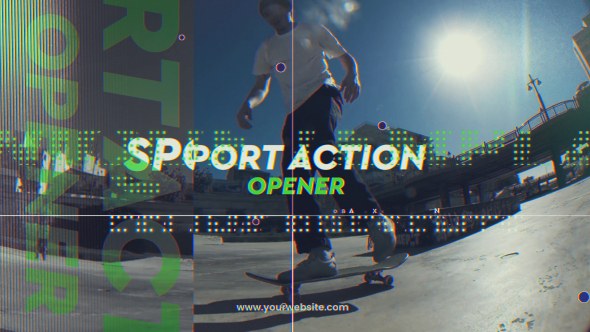 Videohive Sport Action Opener Openers template preview