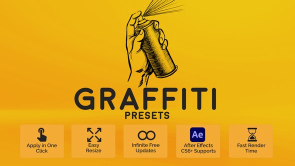 Videohive Graffiti Presets Elements template preview