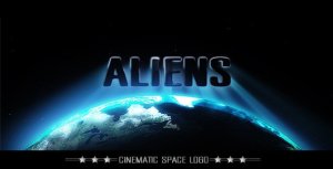Videohive Cinematic Space Logo or Title Openers template preview