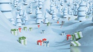 Videohive Forest Christmas Logo Logo Stings template preview