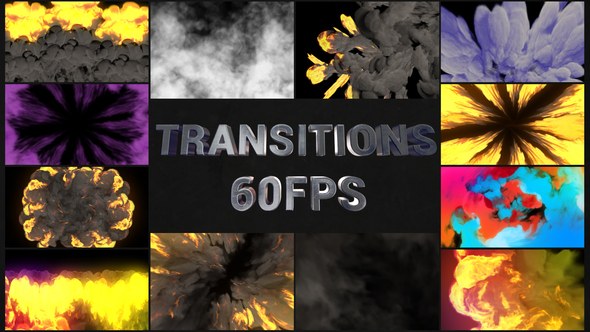 Action VFX Transitions | After Effects Video Displays template preview
