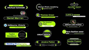 Videohive Creative Animated Titles 46139530 Elements template preview