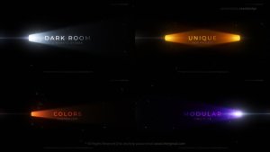 Videohive Dark Room Cinematic Opener Openers template preview