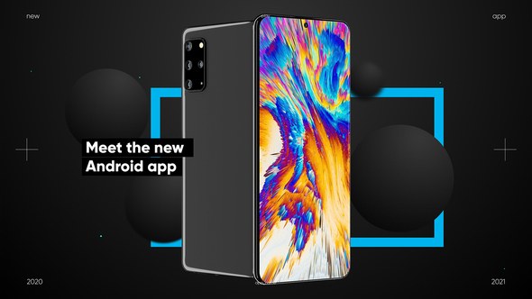 Videohive Android app presentation 4K mockup Product Promo template preview