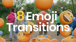 Videohive 8 Emoji Transitions Elements template preview