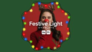 Videohive Festive Light Overlays Elements template preview
