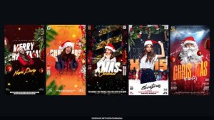 Videohive Christmas Stories v2 Elements template preview