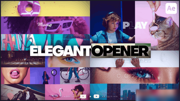 Videohive Elegant Opener 44604370 Openers template preview