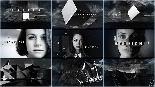 Geometry Video Displays template preview